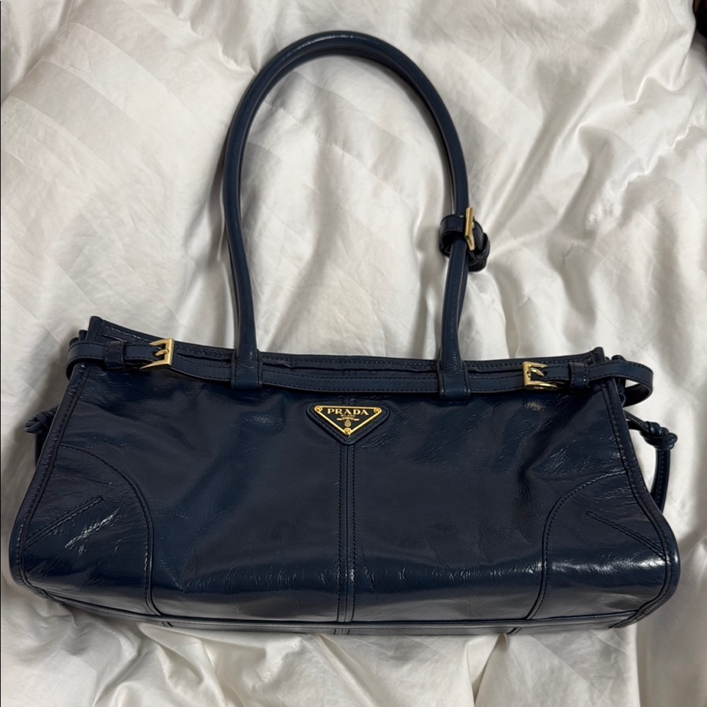 Prada Medium Leather Bonnie 2024 bag